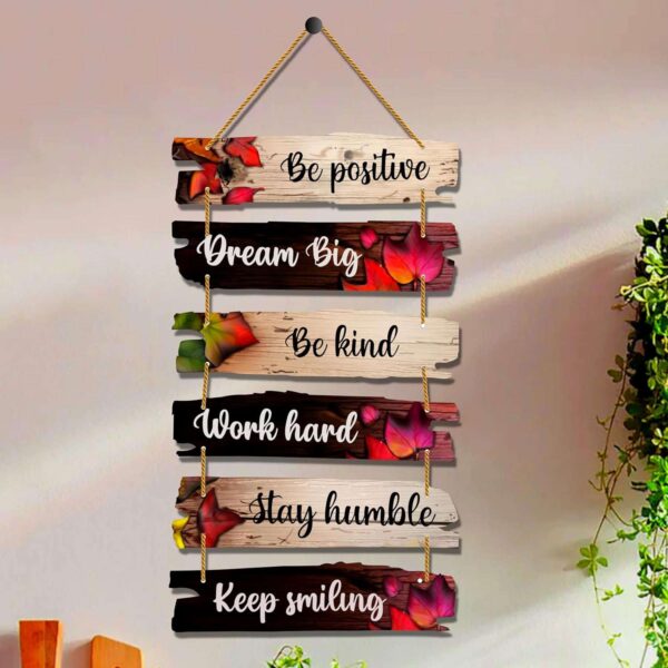 Wall Hangings - Be Positive Be Kind - Image 3