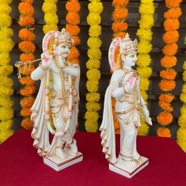 Marble Showpiece - Shri Radhe Krishna ji - Image 3