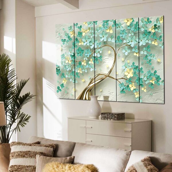 Set of 5 Traditional Indian Digital Wall Paintings – Vibrant Framed Art for Home & Office Decor - Image 2