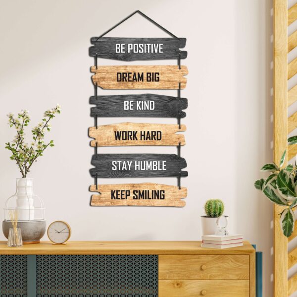 Wall Hangings - Be Positive Dream Big - Image 3