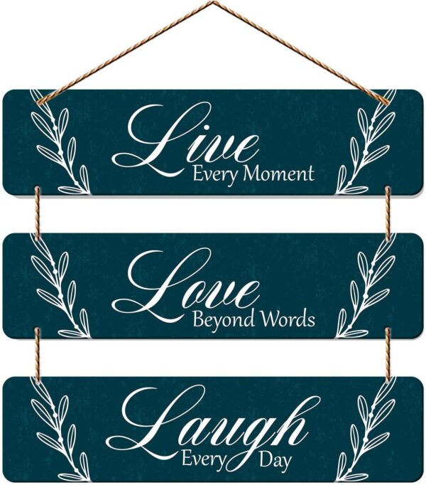 Wall Hangings - Live Love Laugh - Image 2
