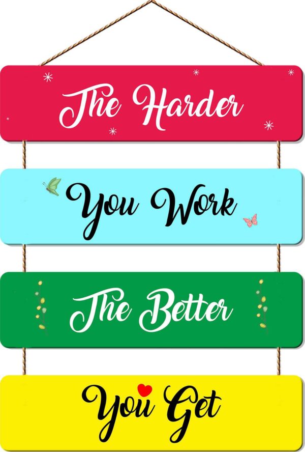 Wall Hangings - Work Hard Get Better - Image 2