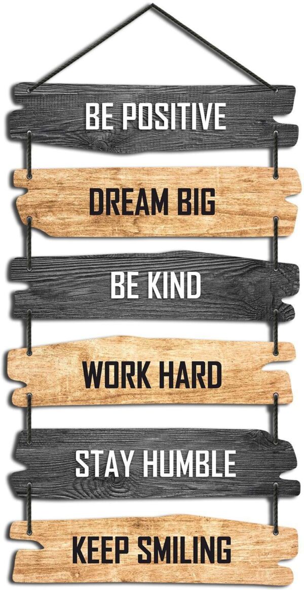 Wall Hangings - Be Positive Dream Big - Image 2