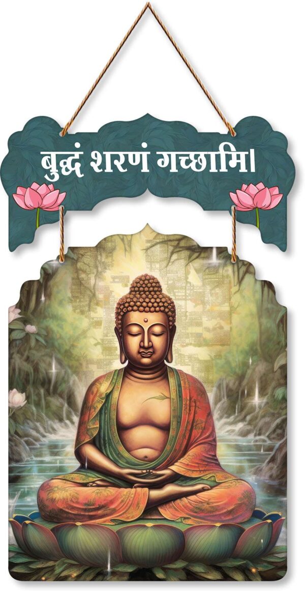 Wall Hangings - Buddham Sharnam Gachami - Image 3