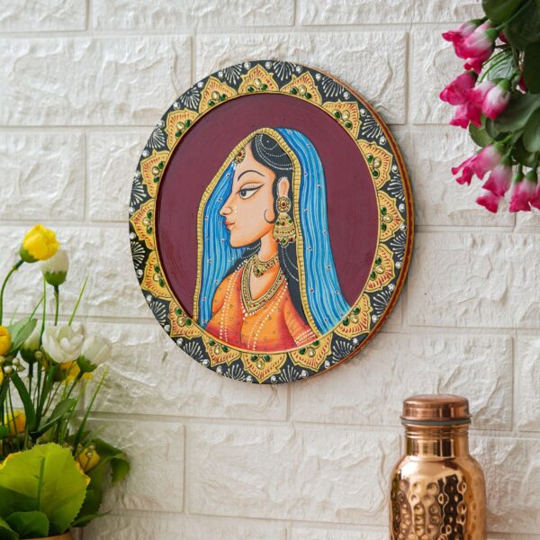 Pichwai Painting - Queen - Image 6