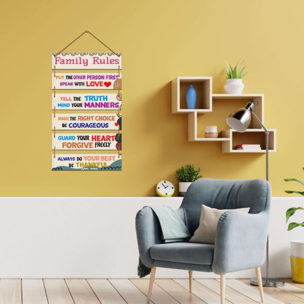 Wall Hangings - Family Rules - Image 4